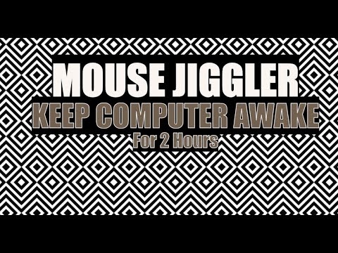 2 hours Mouse Jiggler - Keep Computer Awake || Read Description to use it📖
