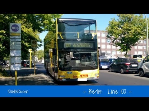 Berlin Linie 100 - 18 Top Sehenswürdigkeiten