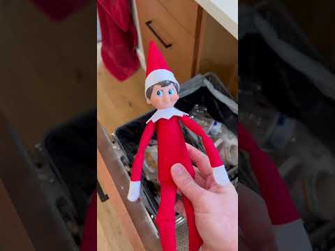 I Brought An ELF ON THE SHELF Into Our HAUNTED HOUSE! Part 2 #shorts