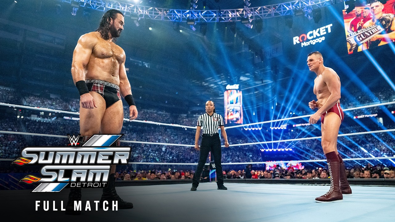 FULL MATCH: Gunther vs. Drew McIntyre | Intercontinental Title Match: SummerSlam 2023