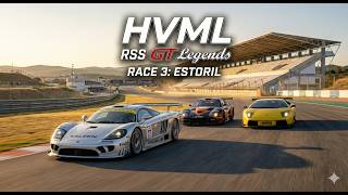 Hungarian Virtual Motorsport League | Assetto Corsa | GT Legends | #03 Estoril