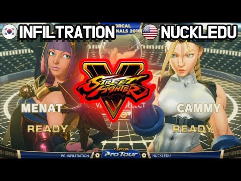 역전에 역전을 거듭! [Infiltration vs Nuckledu] street fighter5 CPT NCR 2018 캡콤 프로투어 스파5
