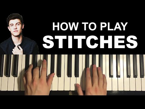 Shawn Mendes - Stitches (Piano Tutorial Lesson)