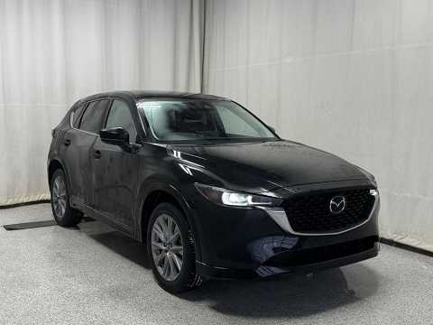 2024 Mazda CX-5 GT AWD in Black for sale at Park Mazda in Sherwood Park, AB