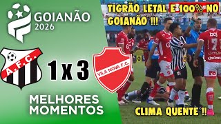 Anapolis x Vila Nova - Melhores Momentos - Gols - Goianão 2026 - 3ª Rodada