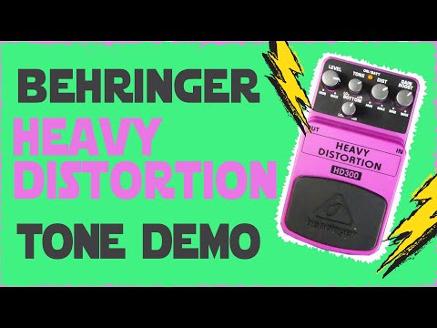 Dr. Madtone - BEHRINGER - HD300 - Heavy Distortion [BOSS MD-2 Clone]