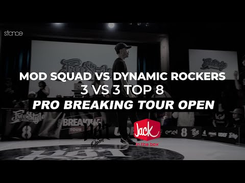 MOD Squad vs Dynamic Rockers | 3 vs 3 Bboy Top 8 | STANCE | PRO BREAKING TOUR OPEN 2022