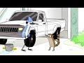 Regular Show Mordecai VS Rigby In A Staring Contest