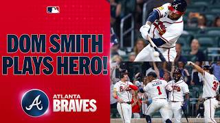 FULL 8th inning: Dominic Smith delivers a go-ahead bases-clearing double in Braves' comeback ????