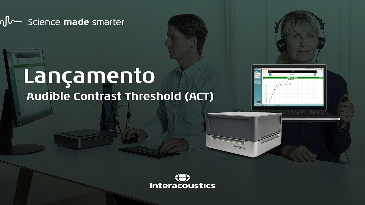 Lançamento Audible Contrast Threshold (ACT™)