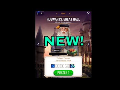 Harry Potter Puzzles & Spells - Dumbledore Challenge WEEK 1: Puzzle 1 - FULL STORY - CaroGamesNL