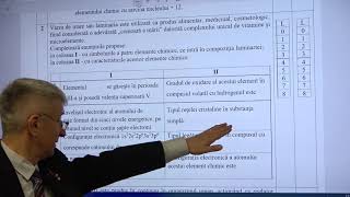 Rezolvarea testelor de BAC la Chimie. Test 2, exersarea de teste, sesiunea 2020