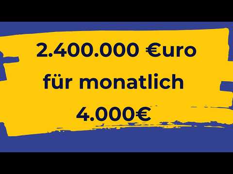 Unternehmenskauf Praxisfall: 2.400.000€ für 4.000€ monatlich