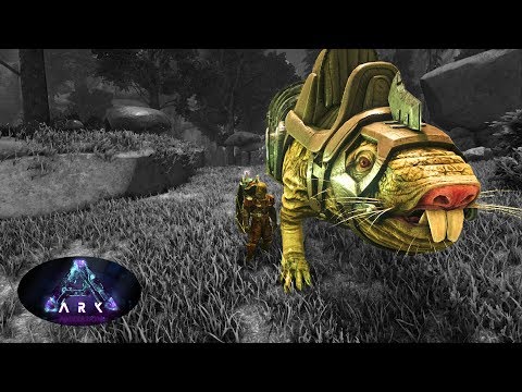 ARK Taming a Roll Rat and testing it
