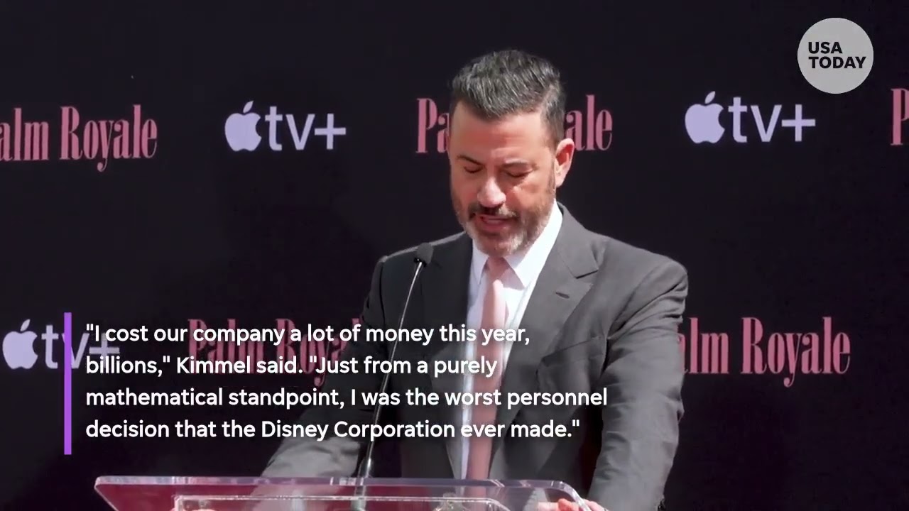 Jimmy Kimmel quips battles with President Trump cost ABC 'billions'