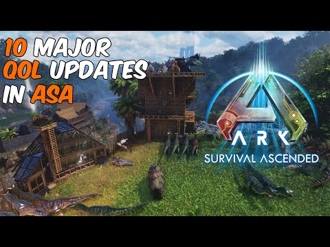 10 Major QoL Updates in ARK Survival Ascended #ark #arksurvivalascended #arksurvival