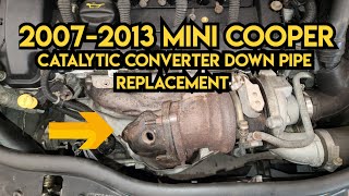 How to Replace a Catalytic Converter Down Pipe on a 2007-2013 Mini Cooper Turbo r56