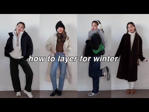 cozy winter outfit ideas | layering for winter