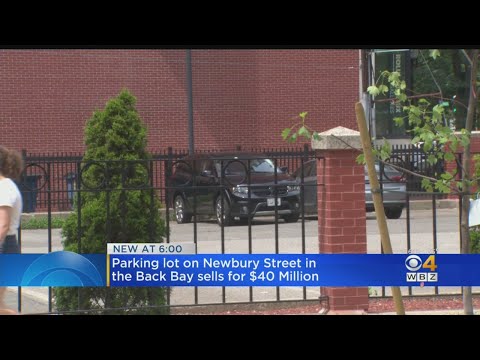 Newbury Street Parking Lot Sells For $40 Million