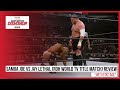 ROH Death Before Dishonor 2022 Highlights And Review Samoa Joe Vs Jay Lethal MPWMA