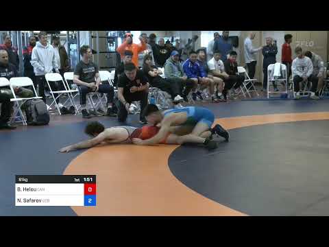 Blayne Pascal Helou vs Nodirjon Safarov: 2024 MFS Bill Farrell Memorial: 61 KG quarterfinal