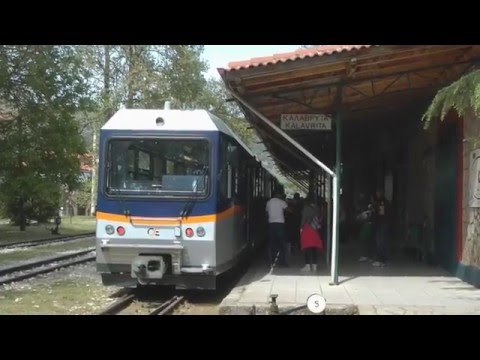 HD Diakopto rack railway rear cab views