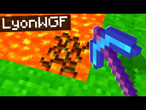 MINECRAFT MA POSSO MINARE TUTTI I BLOCCHI PROIBITI!!