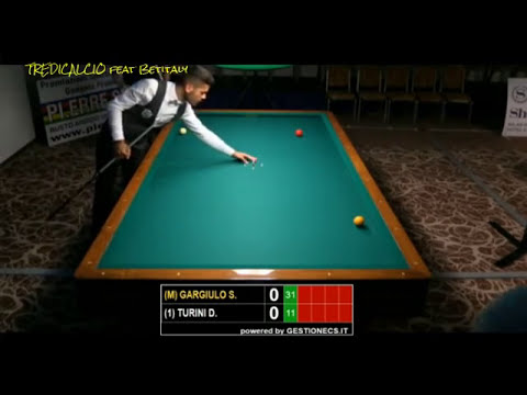 GARGIULO vs TURINI - 6^PROVA BILIARDO BTP 2016 VARESE