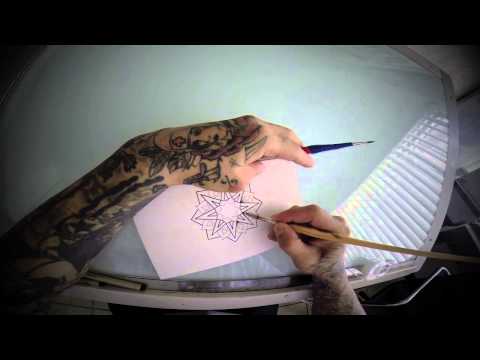 Mandala drawing- Bboy Smurf