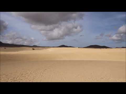 Канары. Остров Фуэртевентура (Fuerteventura). Парк Натураль Корралехо. Дюны.
