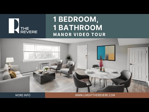 Manor - One Bedroom, One Bathroom | The Revere Apartments