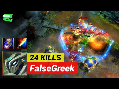 HoN Artillery SORCERY BOOTS with DAWNBRINGER - MVP