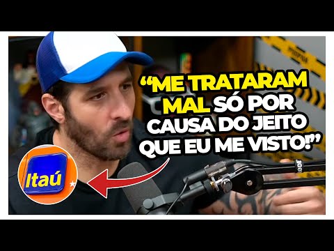 RAFINHA BASTOS FOI HUMILHADO NO BANCO ITAÚ #podpah