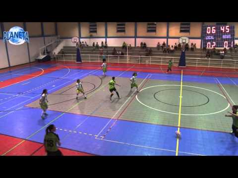 Resumo Futsal Feminino: ARNEIROS 5 x 3 VIDAIS - Campeonato Nacional de Futsal Femimnio 2014/15