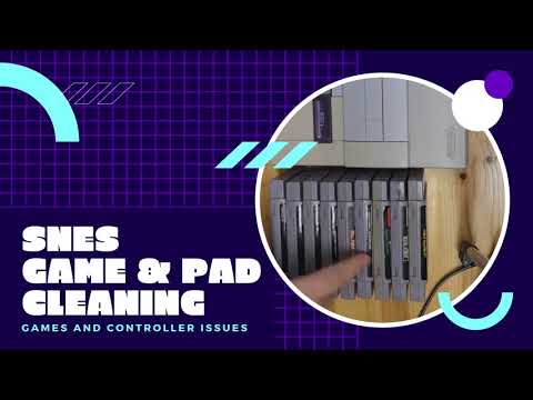 SNES: GAMES WON'T PLAY- Fixing Games Not Loading / Buttons Not Responding part 1 of 2