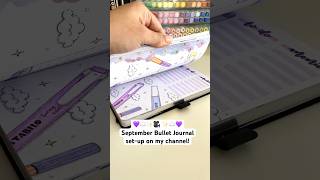 👀💜✨☁️✍️  SEPTEMBER Bullet Journal Sneak Peek - Stationery Heaven - Kawaii Bullet Journal