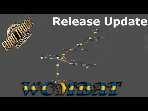 ETS2 1.35 - FSG Alsace v1.0, video updated for the release.