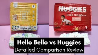 Hello Bello vs Huggies Detailed Comparison Review