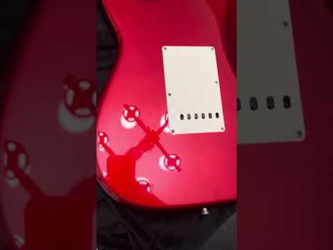 1999 Fender ST62-58US Reissue Candy Apple Red - MIJ w USA-made Custom Shop black bobbin 57/62 single coils. Dark slab rosewood fretboard. image 19