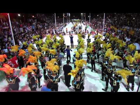 Show de Bateria Nota 10 de Comparsa Imperio. Segundo desfile