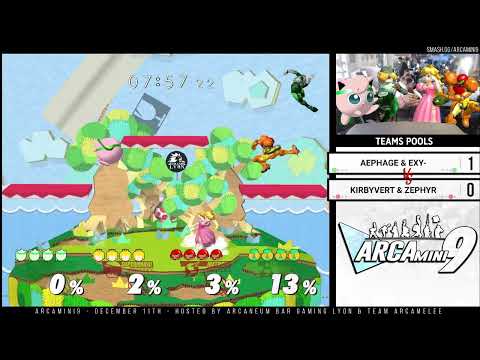 ARCAMINI 9 - POOLS - Aephage & Exy- VS kirbyvert & Zephyr