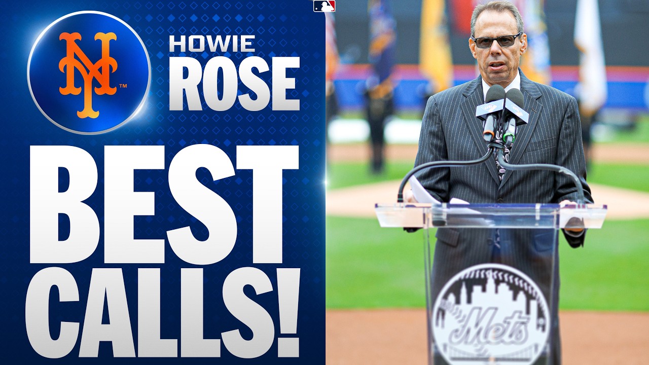PUT IT IN THE BOOKS! 📚 Mets legend Howie Rose's BEST CALLS EVER! 🎙️ | MLB Highlights