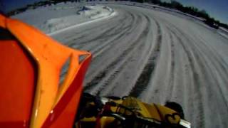 preview picture of video 'cameron lake ice racing 09'