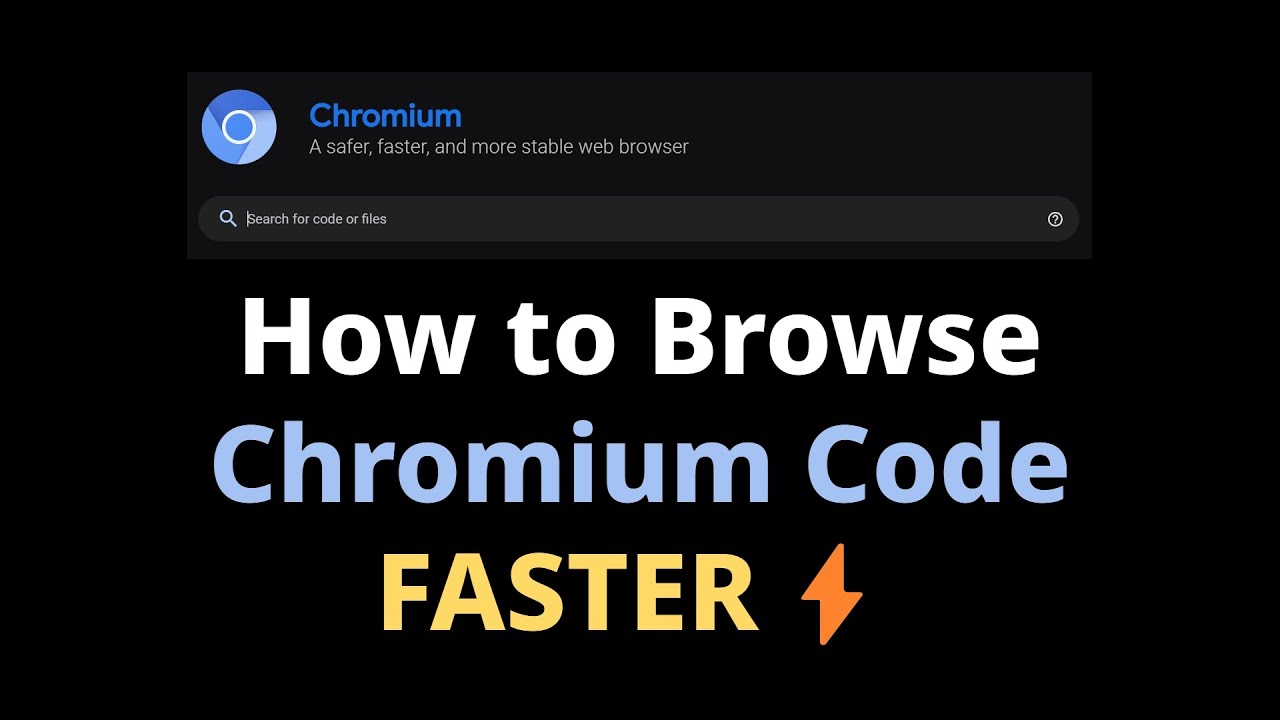 Browse Chromium source code with Code Search