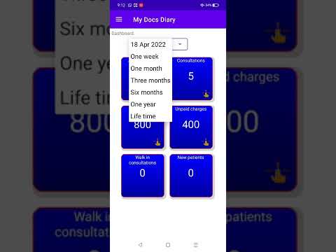 Doctors Diary / Manage Clinic video thumbnail