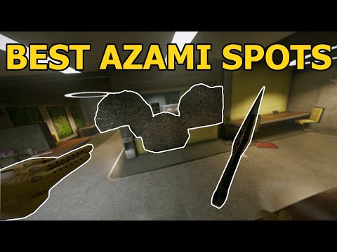 Best Azami Fort Spots - Rainbow Six Siege