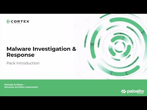 Malware Investigation & Response Content Pack