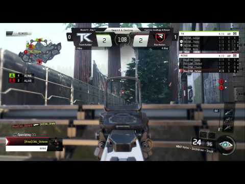 3/22 NA Pro Division Rise Nation vs Team Kaliber - Call of Duty® World League