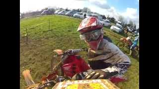 preview picture of video 'Behind CR500 @Weedon mx 23.03.2014'