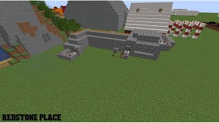 Redstone place in Minecraft